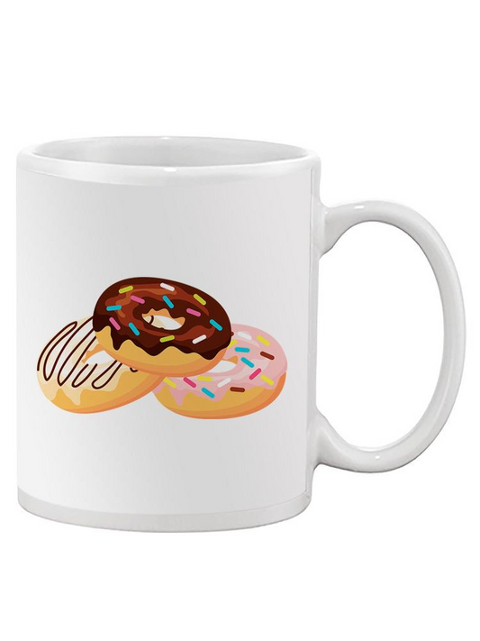 Handmade Donuts Mug - SPIdeals Designs | Ceramic Coffee Cup