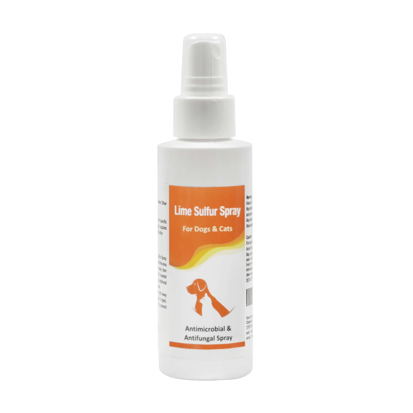 Lime Sulfur Pet Skin Cream and Spray - Effective Relief for Itching and Skin Problems