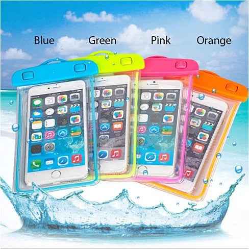 EverGlow Waterproof Pouch for Your Smartphone and Essentials - Keep Your Belongings Safe and Dry!