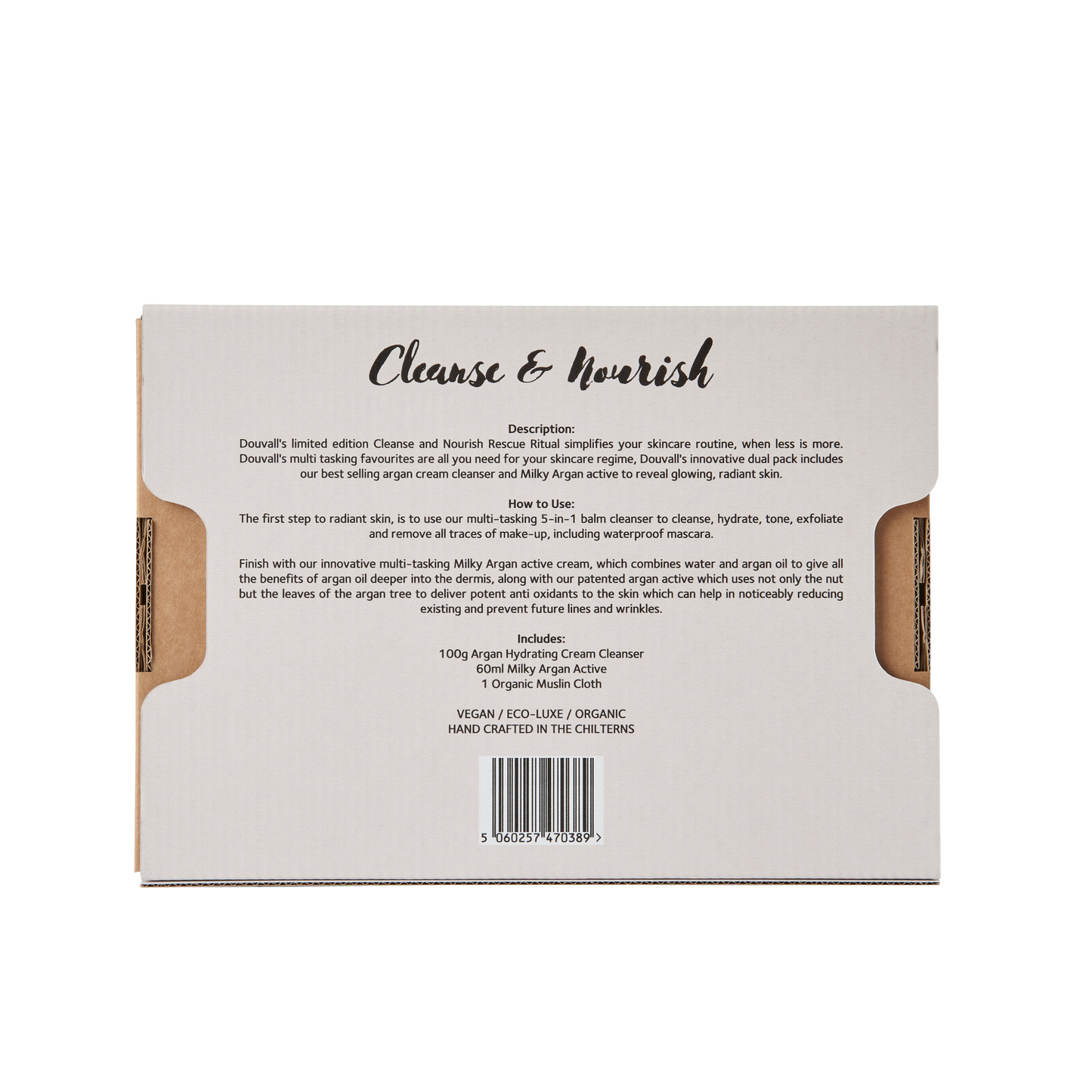 Douvall's Rescue Ritual Cleanse & Nourish Gift Set - Luxurious Skincare Indulgence