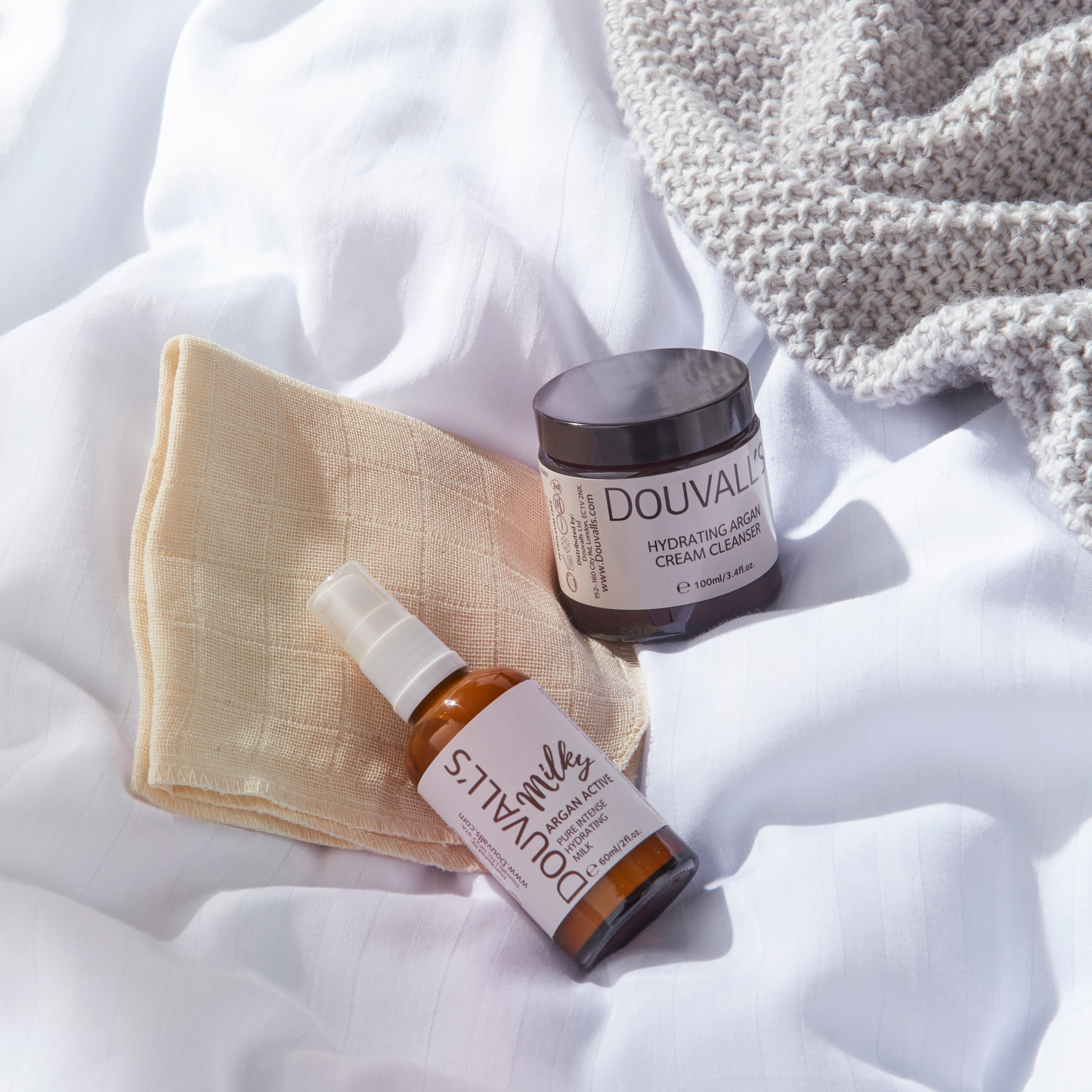 Douvall's Rescue Ritual Cleanse & Nourish Gift Set - Luxurious Skincare Indulgence