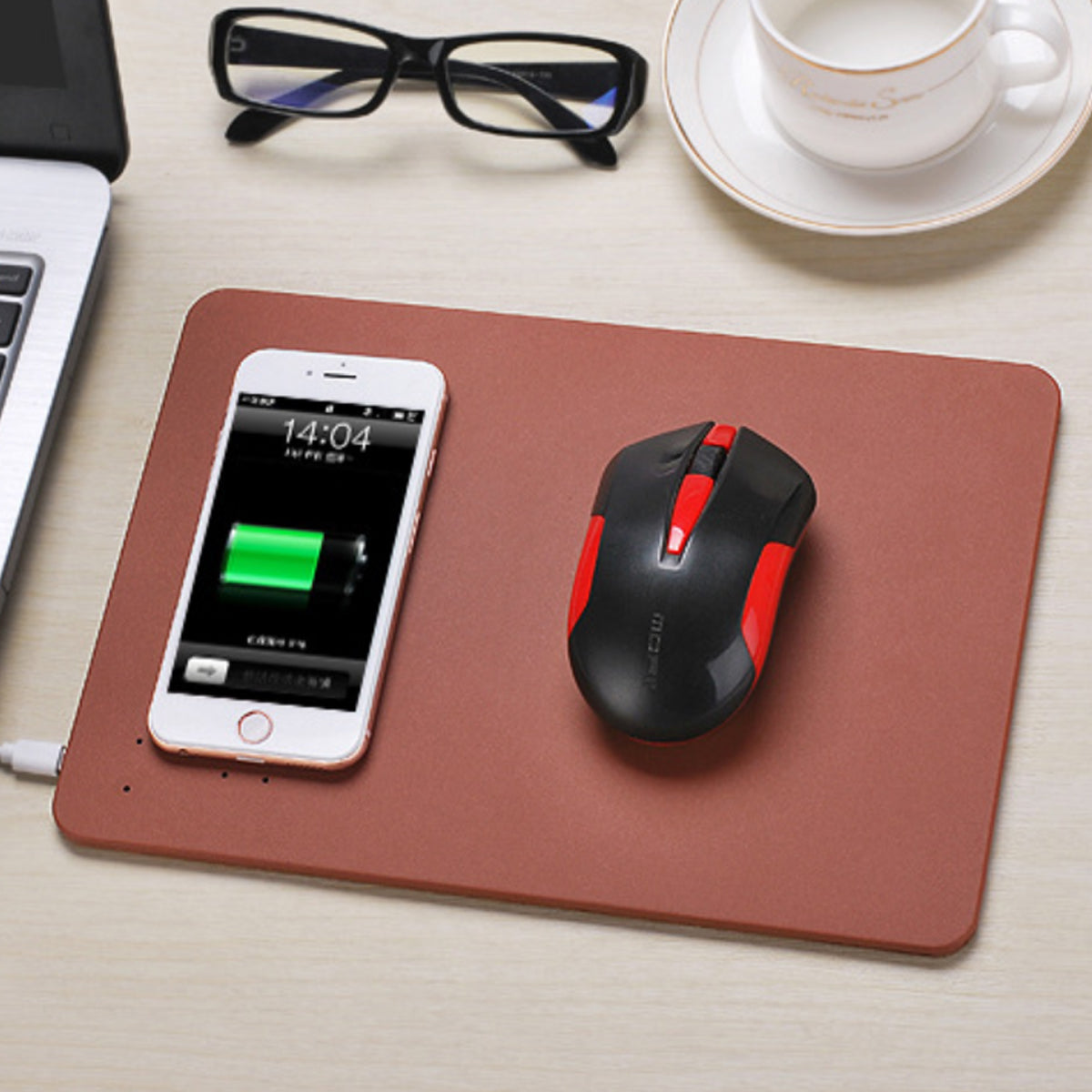 Superpower Pad 2 In 1 iPhone Wireless Charger and Mouse Pad - Buy Now at the Best Price