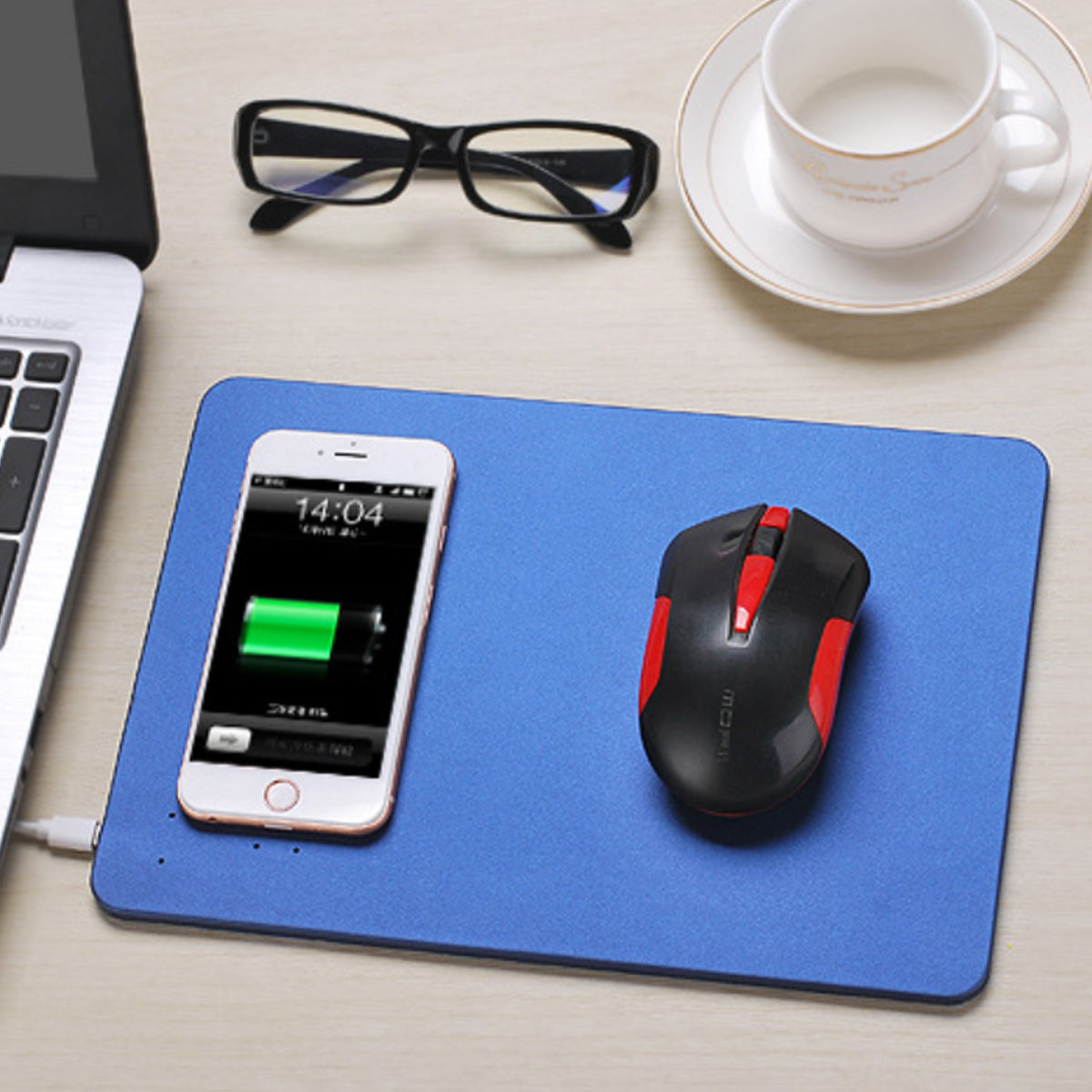 Superpower Pad 2 In 1 iPhone Wireless Charger and Mouse Pad - Buy Now at the Best Price