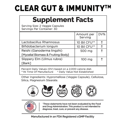 Clear Brain & Mood + Clear Gut & Immunity Bundle