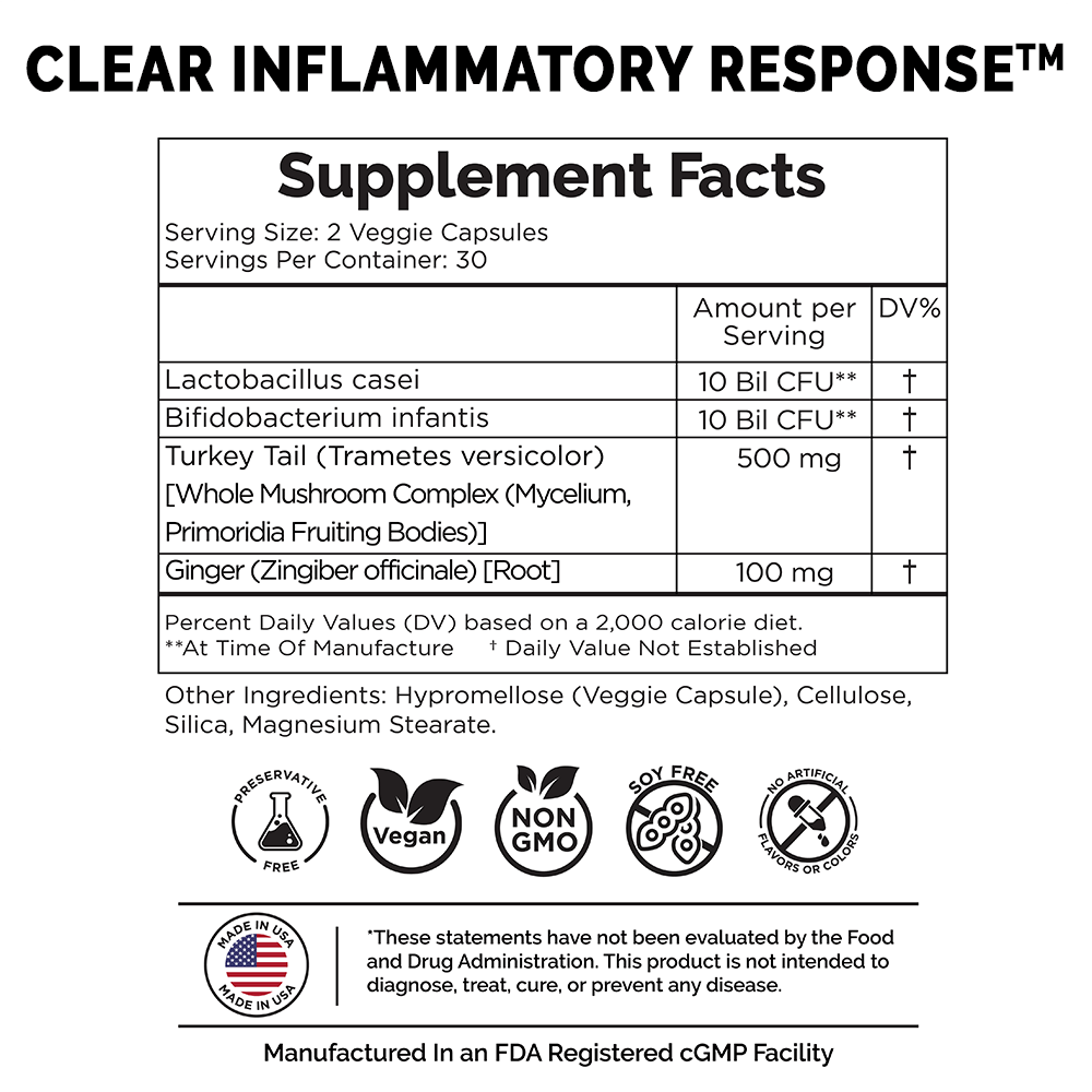 Boost Your Immunity with the Immunity Super Pack: Clear Inflammatory Response + Clear Gut & Immunity Bundle