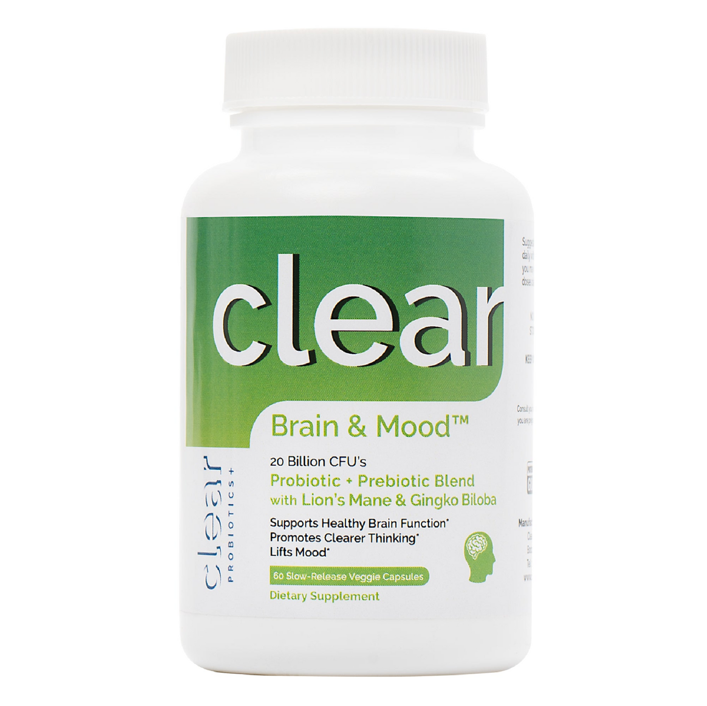 Clear Brain & Mood - Improve Focus, Clarity, and Mood