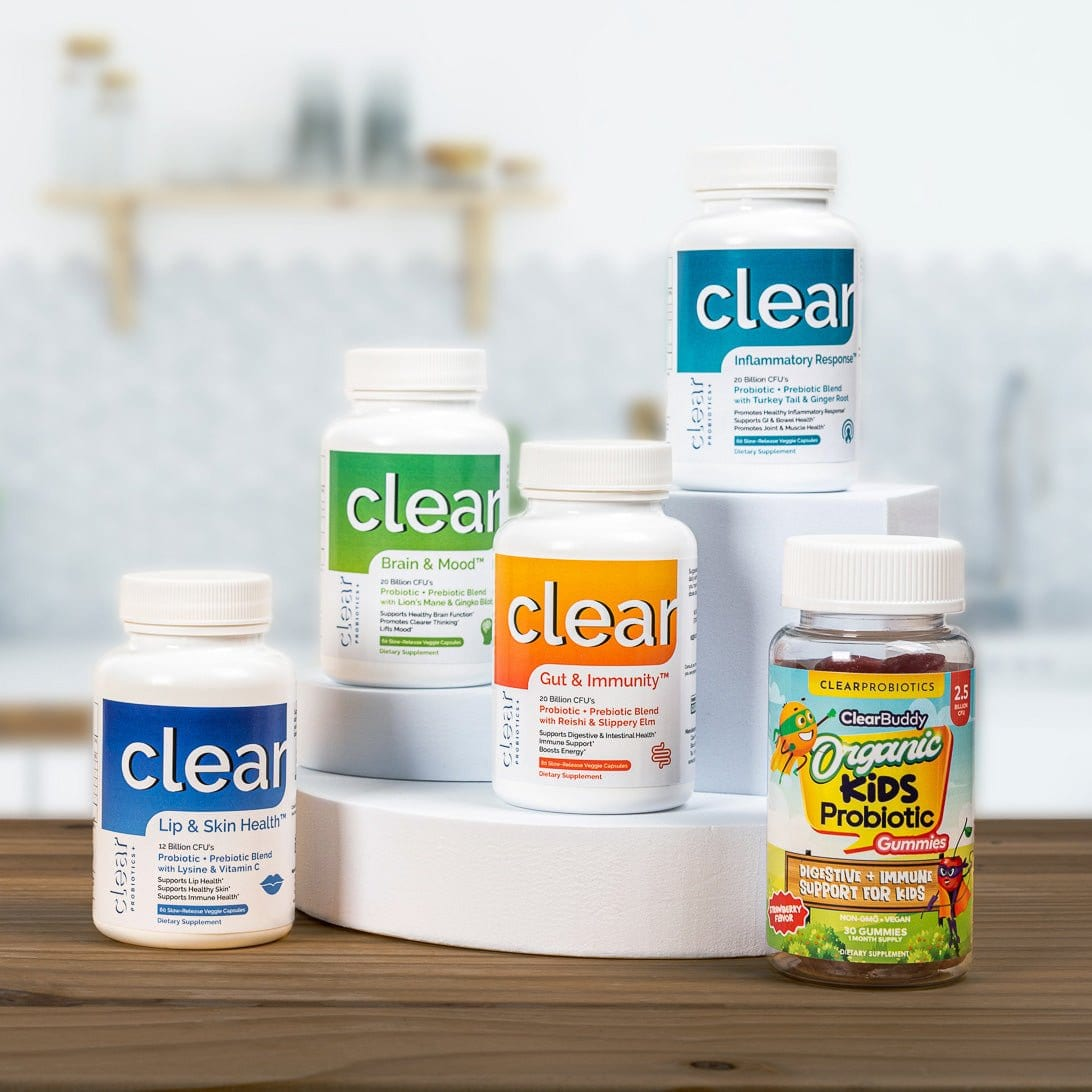 Clear Lip & Skin + Clear Inflammatory Response Bundle - Improve Skin Health and Relieve Inflammation