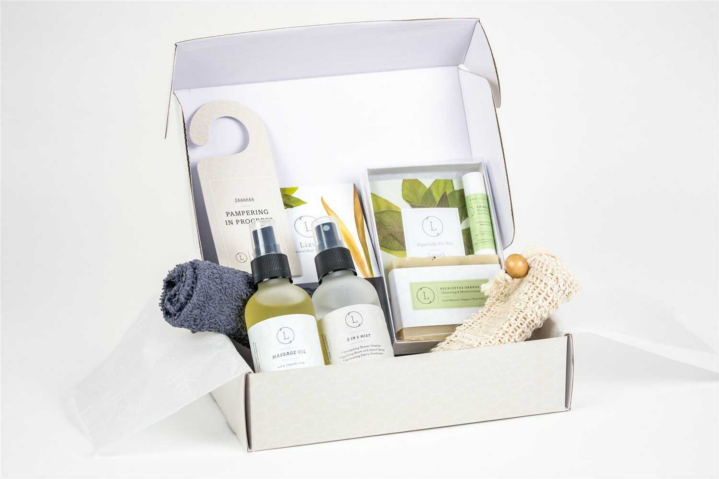 Bath and Body Skincare Gift Box For Men and Women | Soothing and Massaging Set