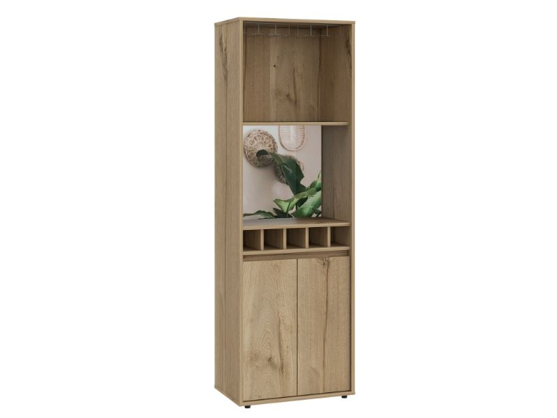 Dallas Bar Double Door Cabinet - Modern and Versatile Furniture for Entertaining Guests