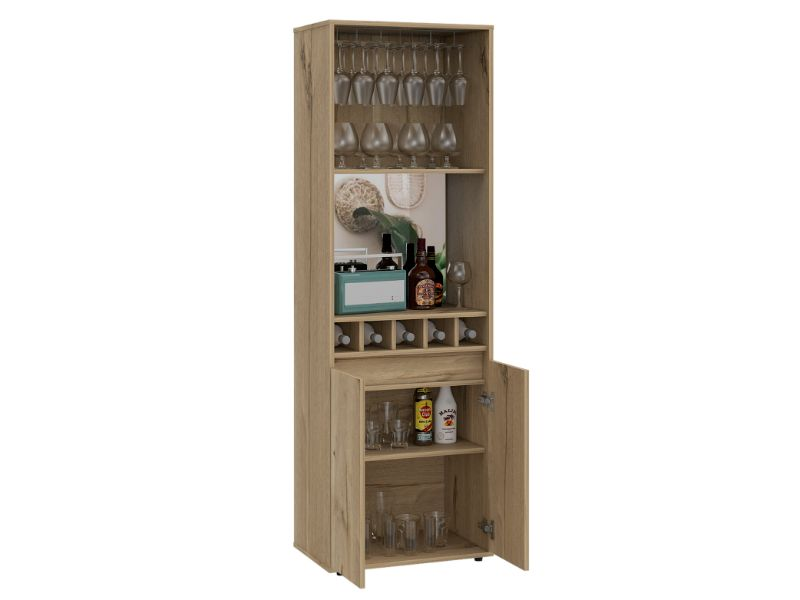 Dallas Bar Double Door Cabinet - Modern and Versatile Furniture for Entertaining Guests