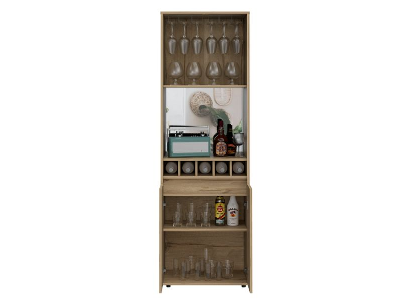 Dallas Bar Double Door Cabinet - Modern and Versatile Furniture for Entertaining Guests