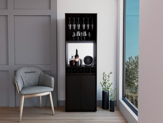 Dallas Bar Double Door Cabinet - Modern and Versatile Furniture for Entertaining Guests