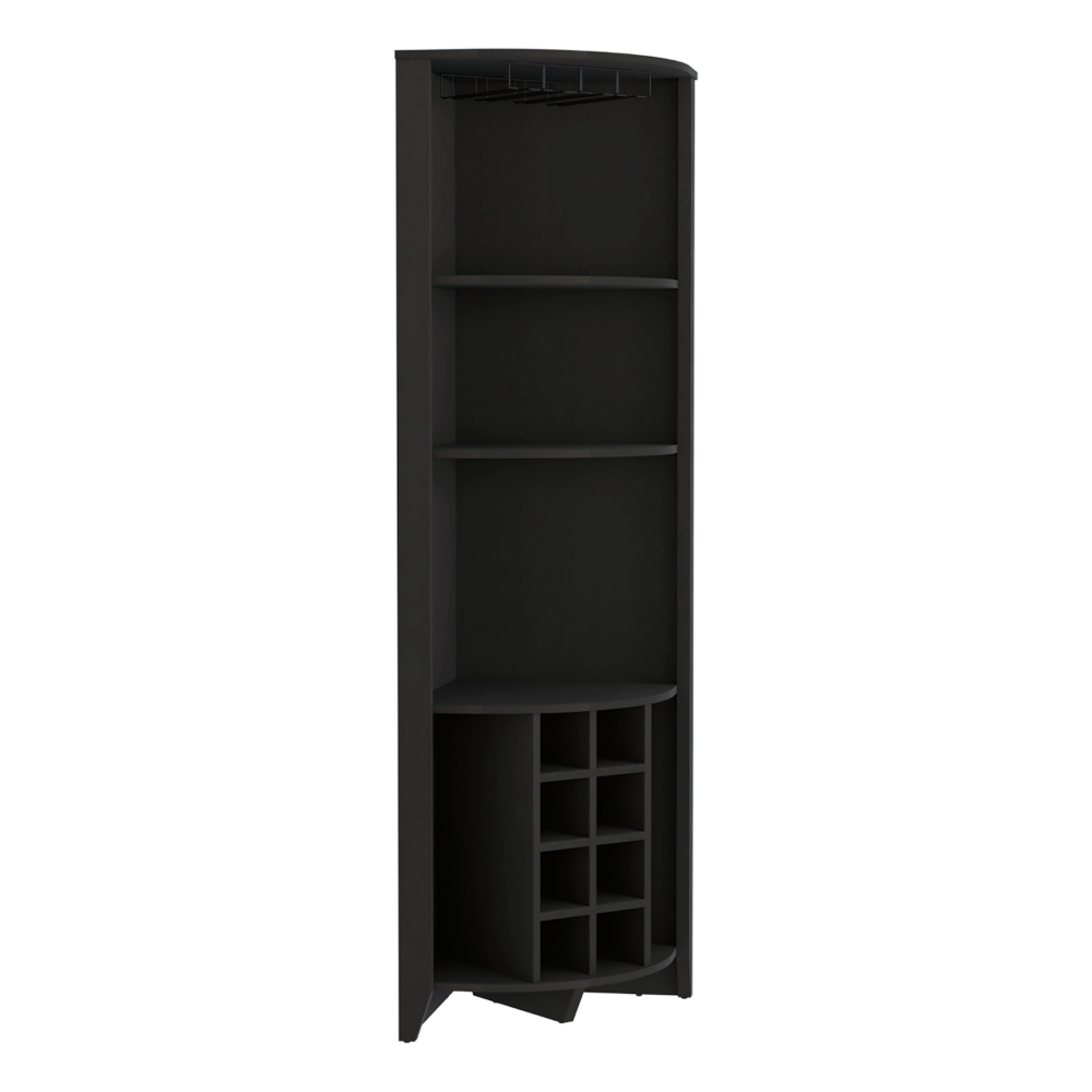 Giza Corner Bar Cabinet - Ample Storage and Stylish Design