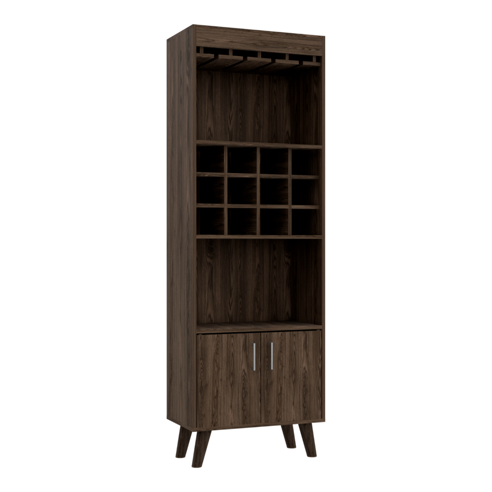 Harvey Bar Double Door Cabinet - Elegant and Functional Home Bar