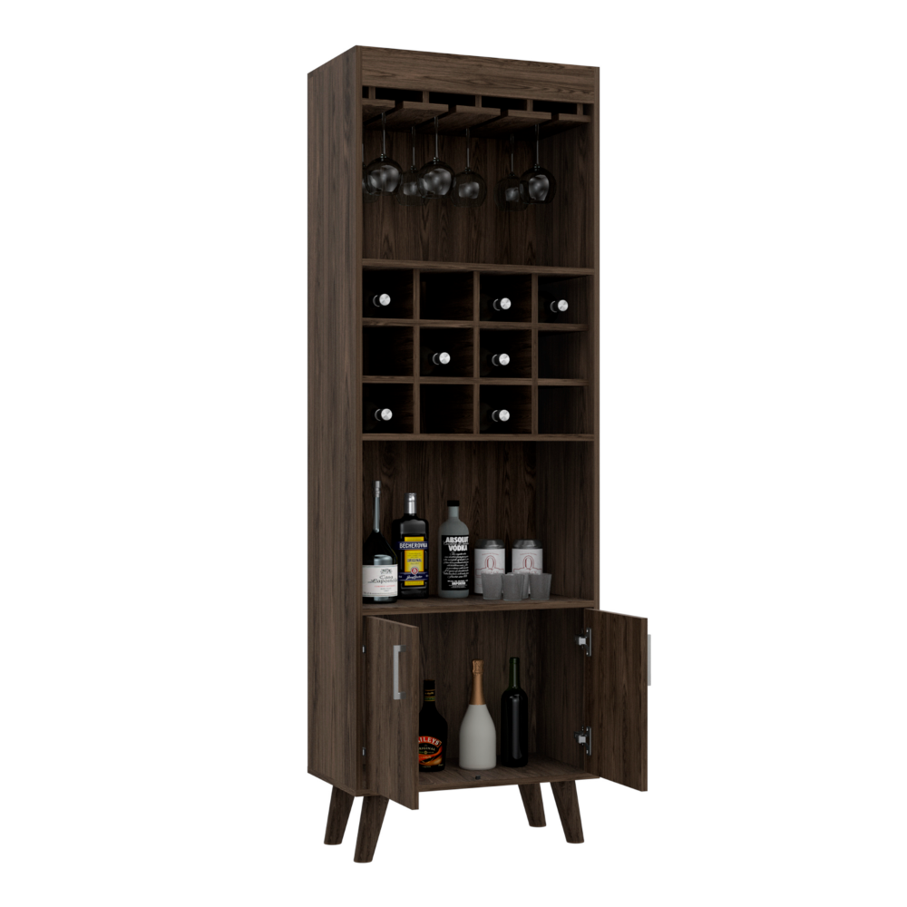 Harvey Bar Double Door Cabinet - Elegant and Functional Home Bar