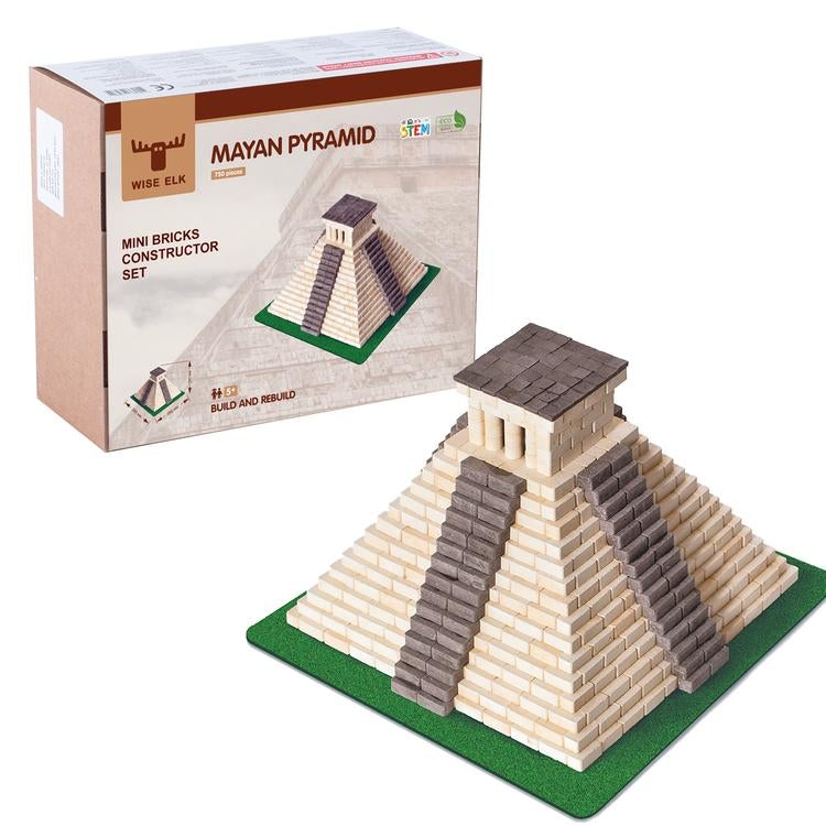 Mini Bricks Construction Set - Mayan Pyramid