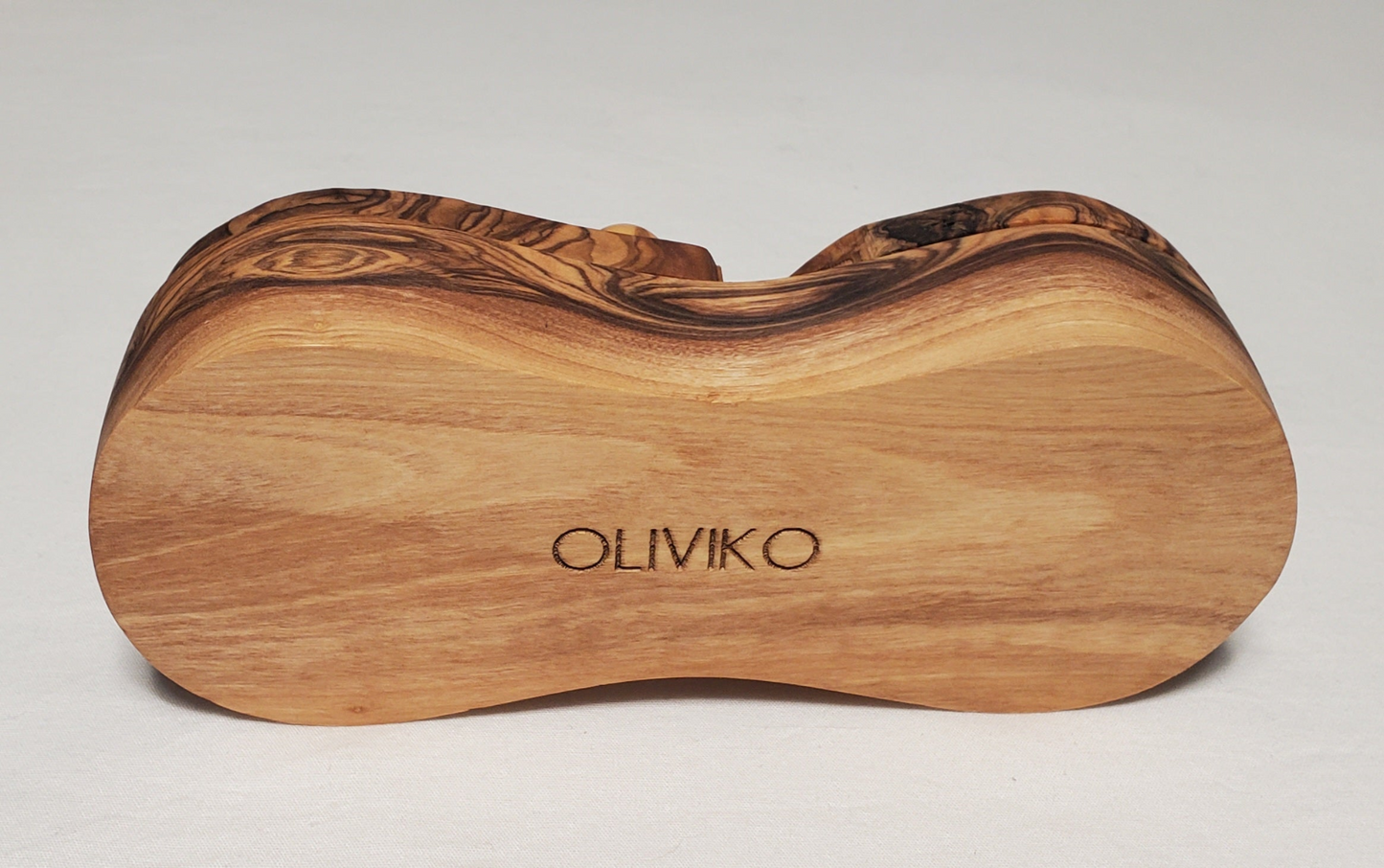 Handmade Olive Wood Salt and Pepper Dispenser - Elegant Kitchenware