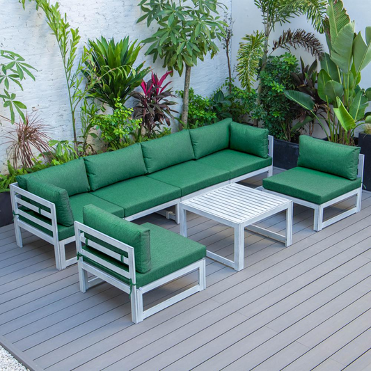 Chelsea 7-Piece Patio Sectional - Modern Outdoor Furniture Set