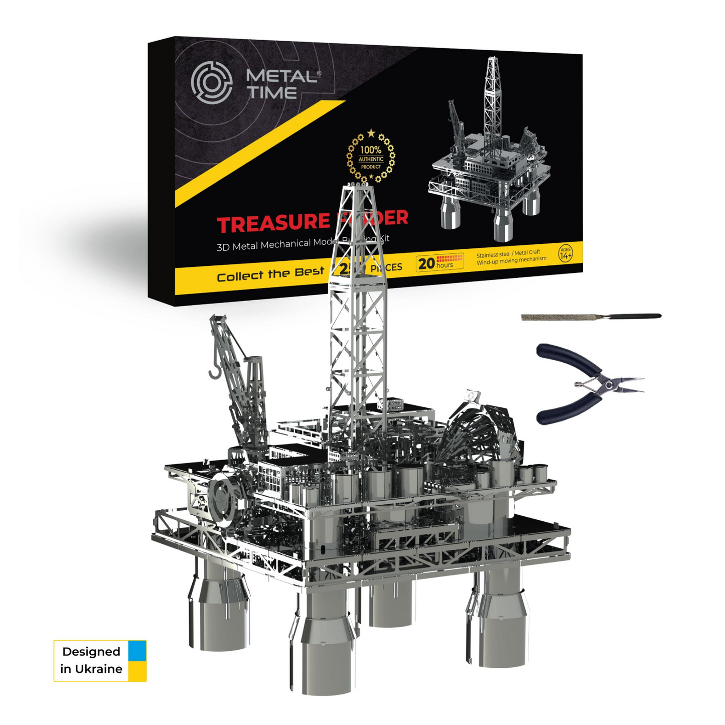 Treasure Finder Oil Rig - Explore, Extract, and Store Petroleum and Natural Gas