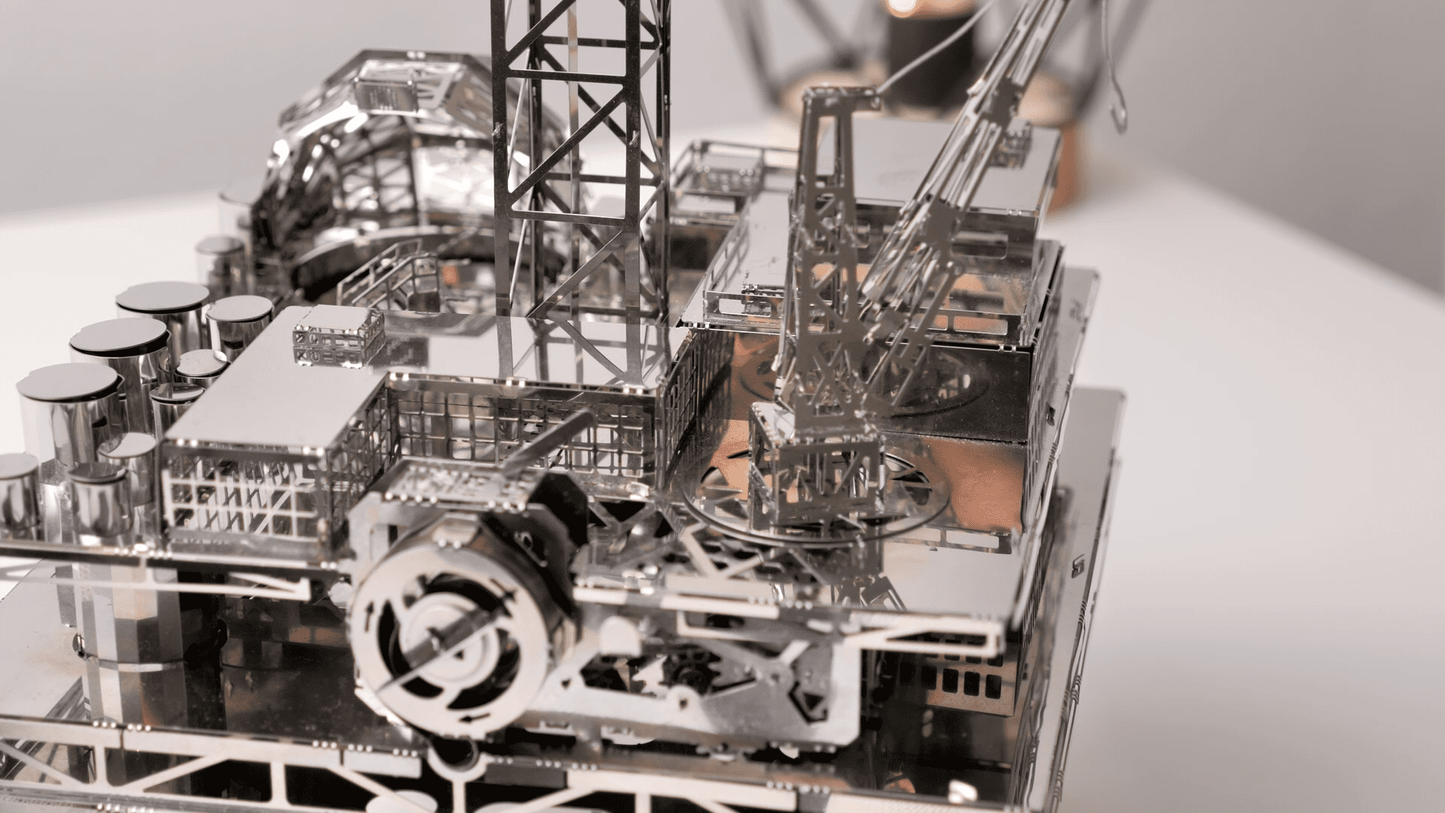 Treasure Finder Oil Rig - Explore, Extract, and Store Petroleum and Natural Gas