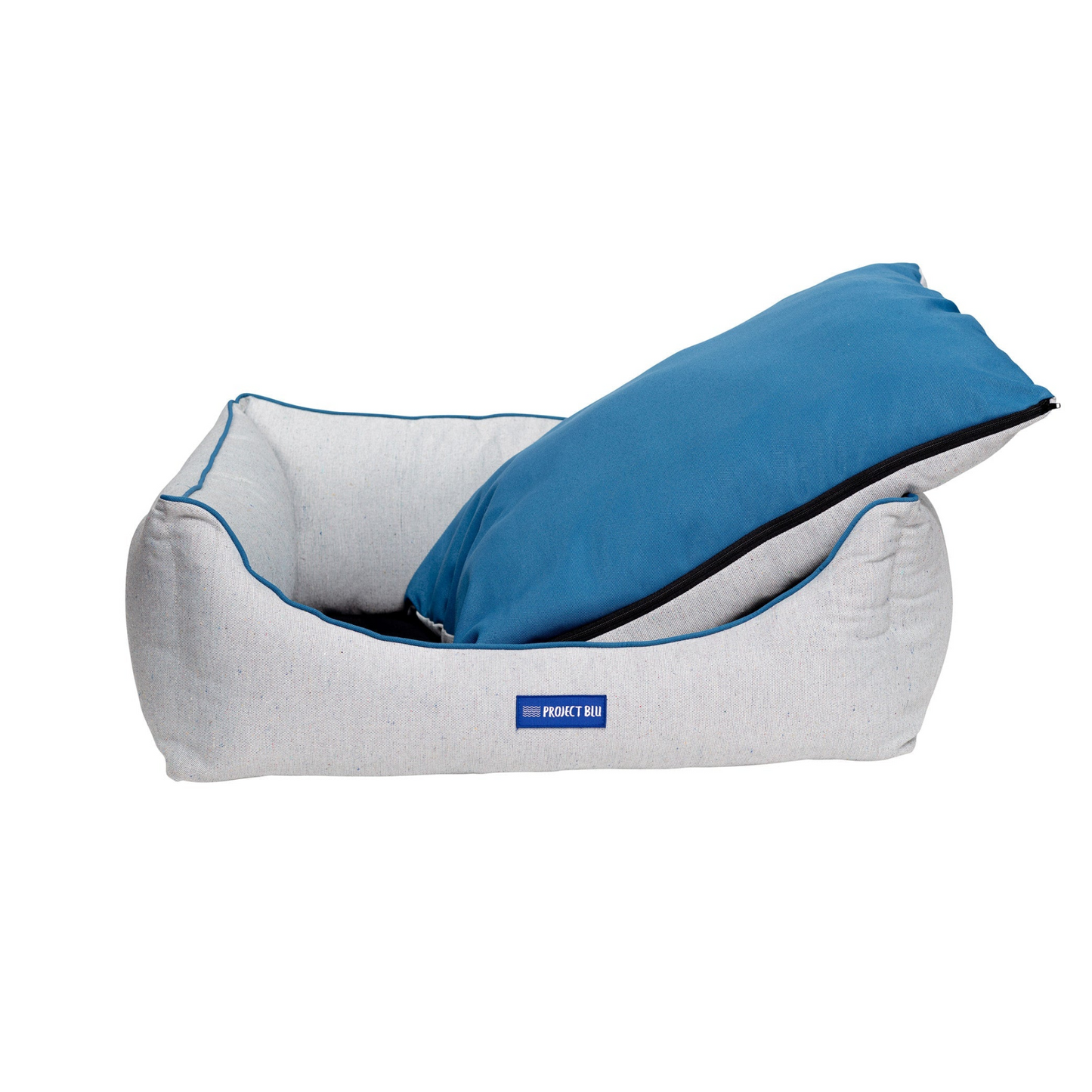 Bondi Eco-Fabric Bolster Dog Bed - Stylish, Durable, and Earth-Friendly