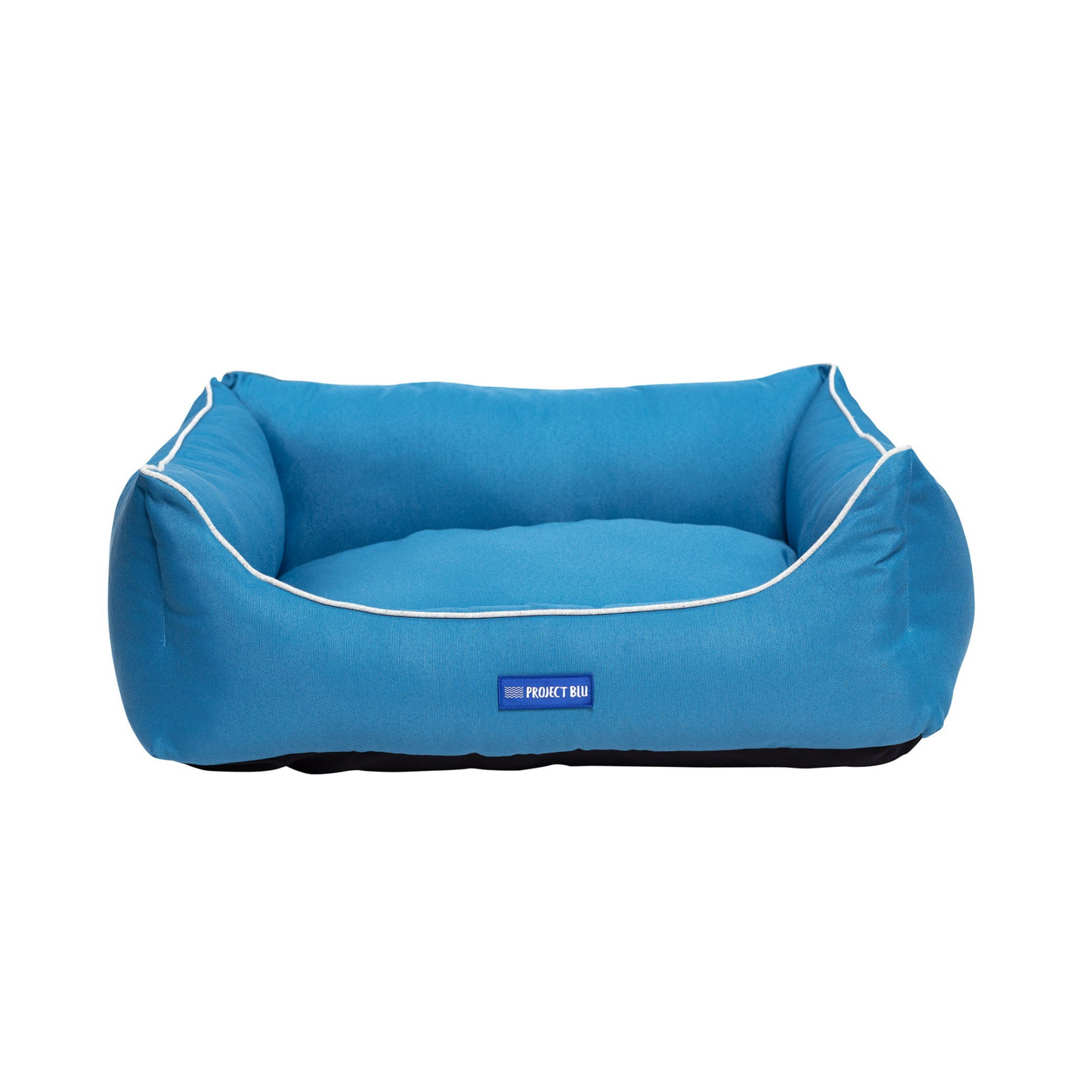 Marlin Eco-Fabric Bolster Dog Bed - Stylish and Eco-friendly