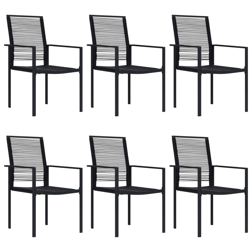 vidaXL 7 Piece Patio Dining Set - Sturdy and Weather Resistant