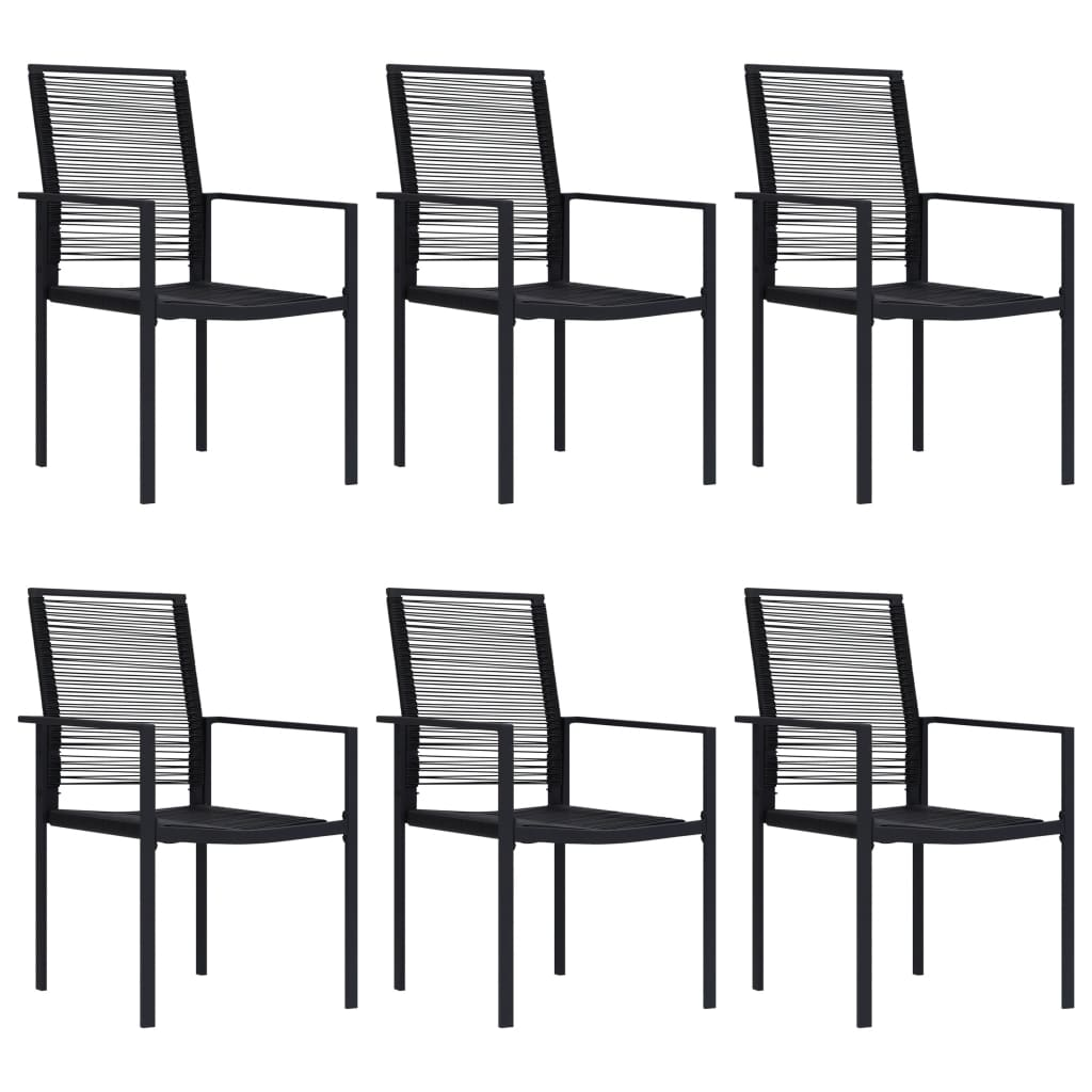 vidaXL 7 Piece Patio Dining Set - Outdoor Furniture for a Compelling and Cohesive Aesthetic