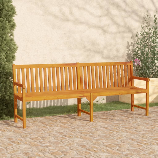 vidaXL Patio Bench 86.2" Solid Acacia Wood - Outdoor Furniture