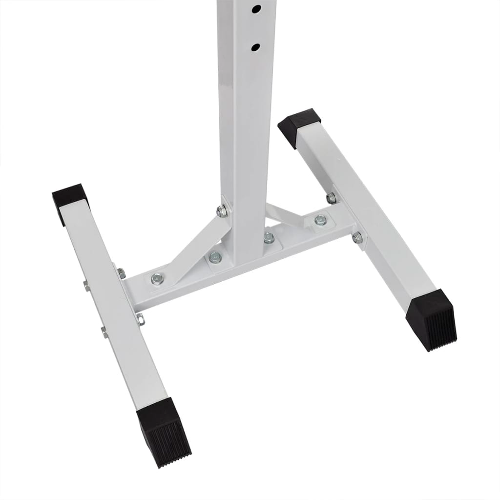 High-Quality Squat Barbell Rack Set for Home Studio - Adjustable Levels, Stable and Compact