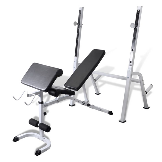 vidaXL Multi-exercise Workout Bench - Adjustable Fitness Bench for Total Body Workout