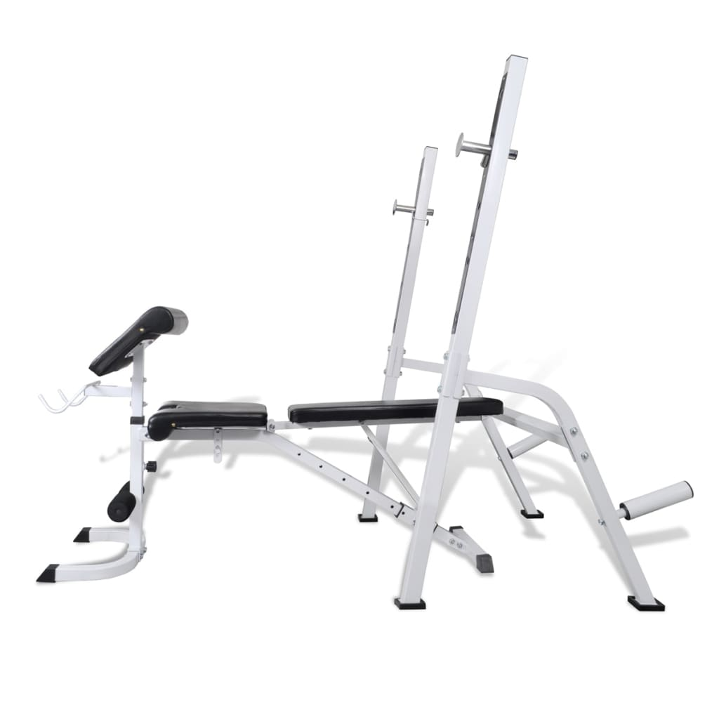 vidaXL Multi-exercise Workout Bench - Adjustable Fitness Bench for Total Body Workout