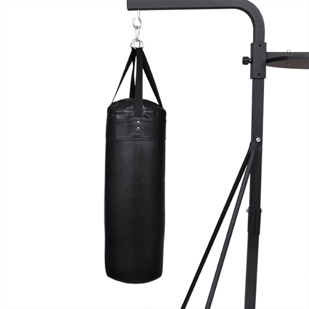 Box Stand 2-Way - Steel Frame, Punching Bag, Speedball, and Platform Included