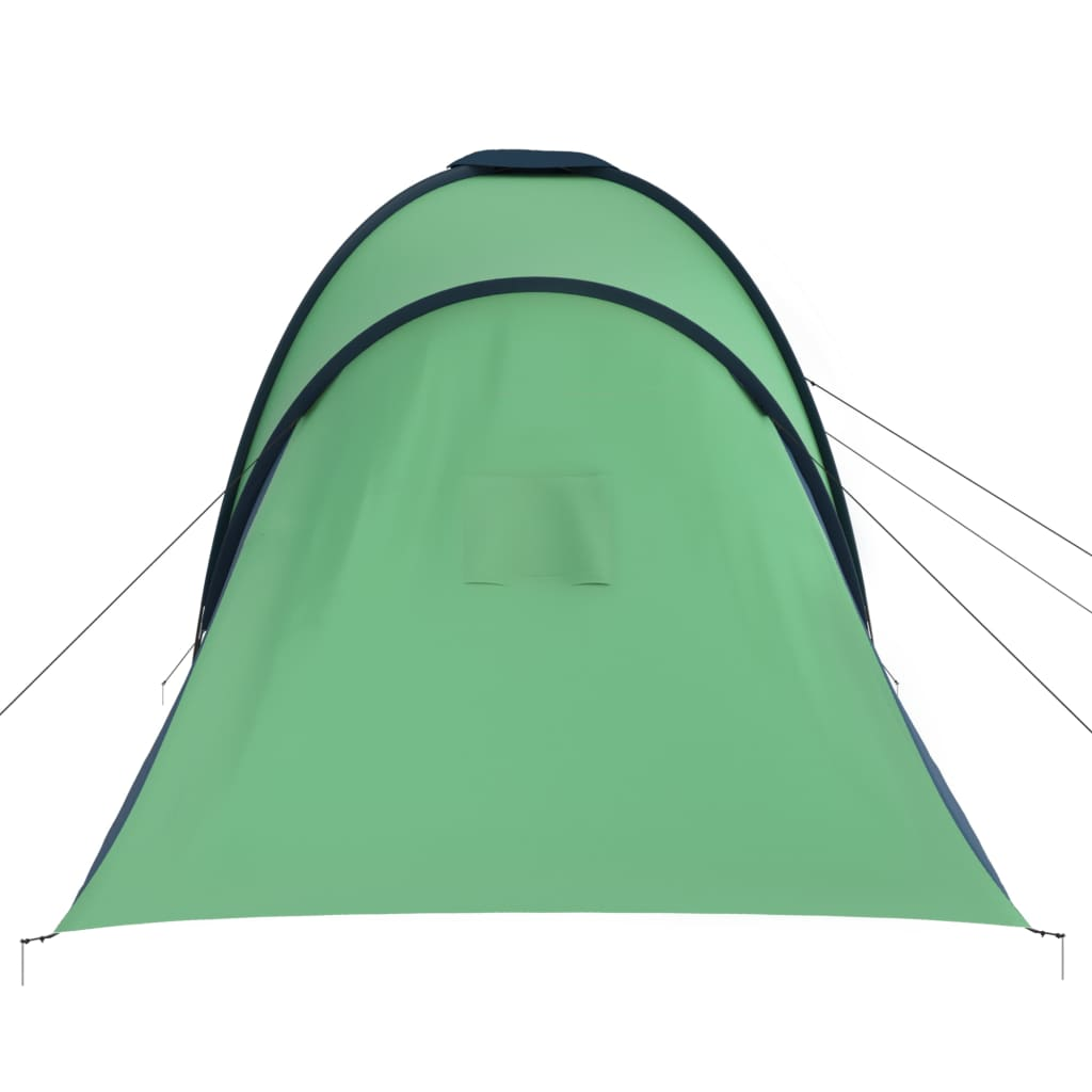 vidaXL Camping Tent 6 Persons Blue and Green - Spacious and Easy to Set Up