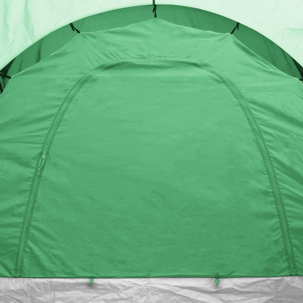 vidaXL Camping Tent 6 Persons Blue and Green - Spacious and Easy to Set Up