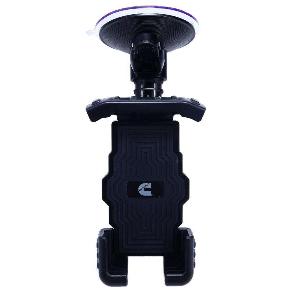 Cummins Windshield Phone Mount - Suction Cup Phone Holder for Car or Truck Window - Universal Fit - Black