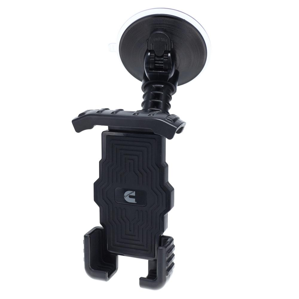 Cummins Windshield Phone Mount - Suction Cup Phone Holder for Car or Truck Window - Universal Fit - Black