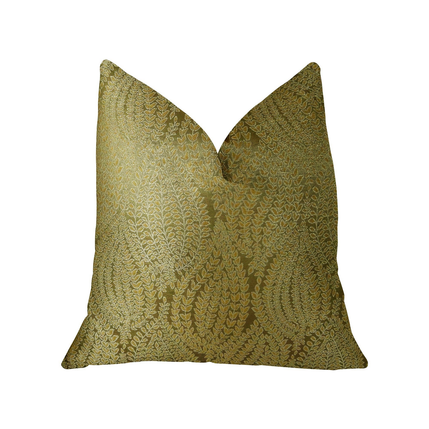 Golden Vineyard Gold Handmade Luxury Pillow | Elegant Decorative Pillow