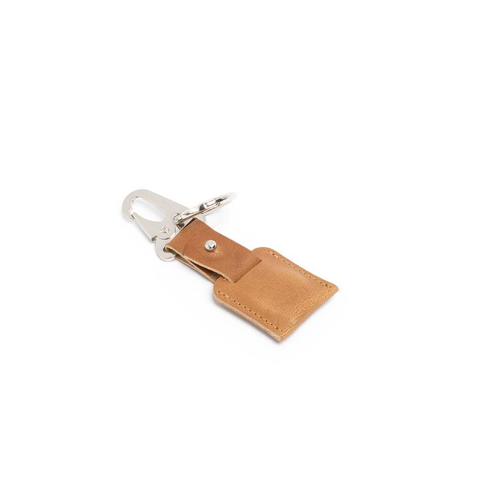 Leather AirTag Keychain 2.0 - Premium Italian Leather, Customizable Options