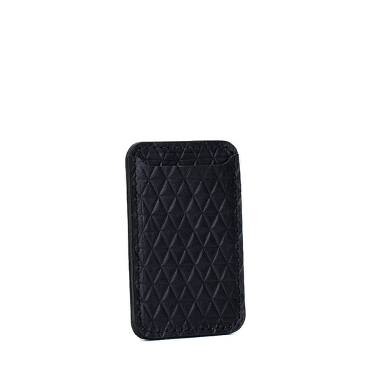 Luxurious Leather Wallet with MagSafe - Diamonds | Premium Full-Grain Italian Leather