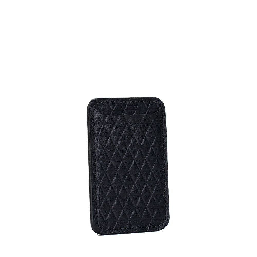 Luxurious Leather Wallet with MagSafe - Diamonds | Premium Full-Grain Italian Leather - Devenport's Discount Merchandise