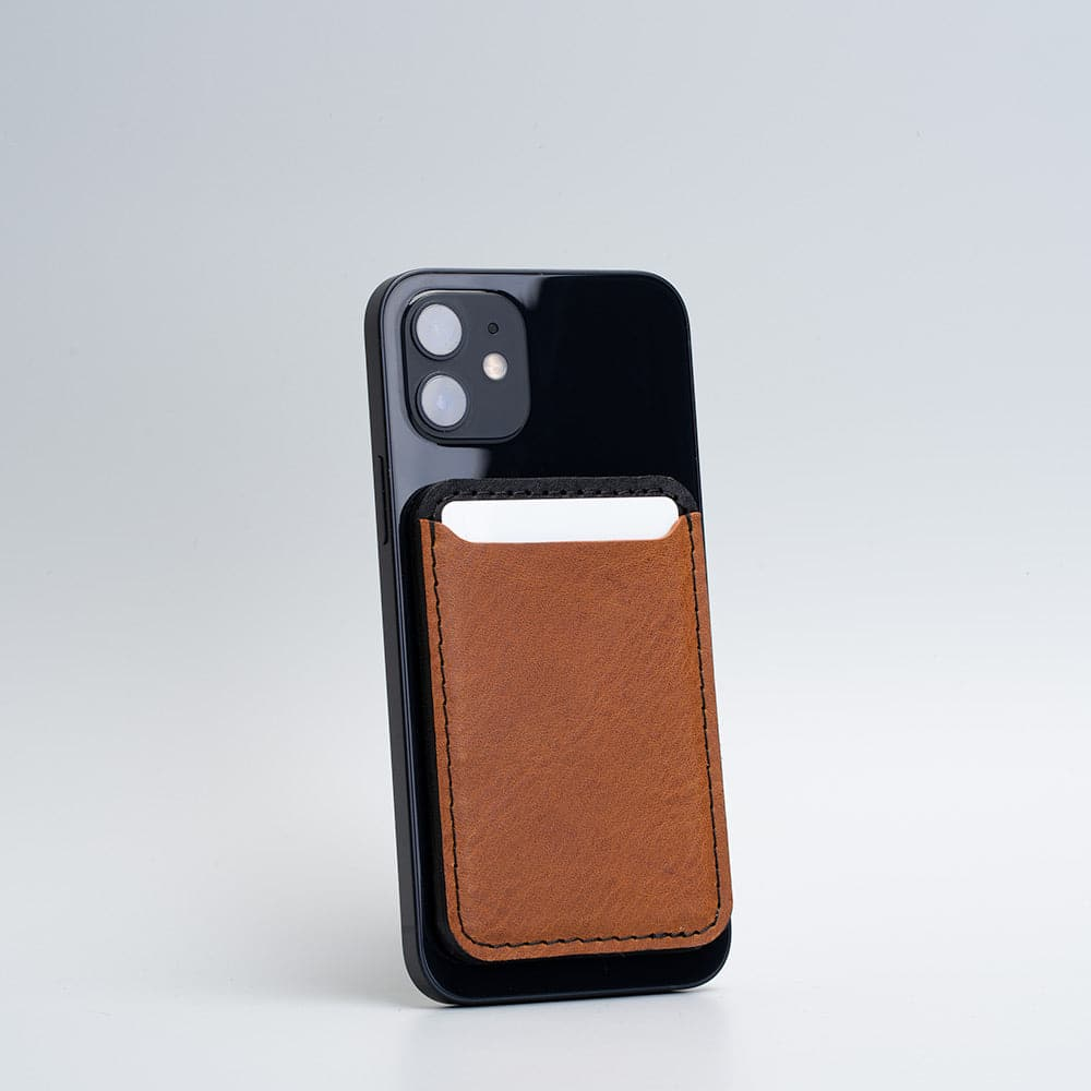 Leather Wallet with MagSafe - Securely Connects to Your MagSafe Enabled Device