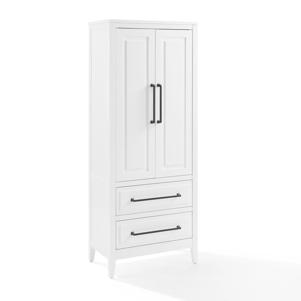 Genevieve Storage Pantry White - Versatile Kitchen Organization and Storage