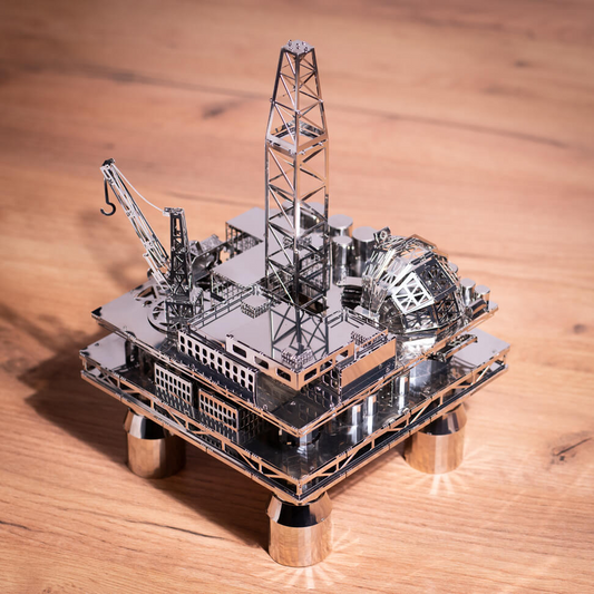 Treasure Finder Oil Rig - Explore, Extract, and Store Petroleum and Natural Gas
