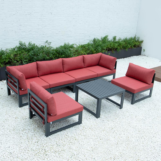 Chelsea Modern 7-Piece Patio Set - Outdoor Furniture for Comfort and Style