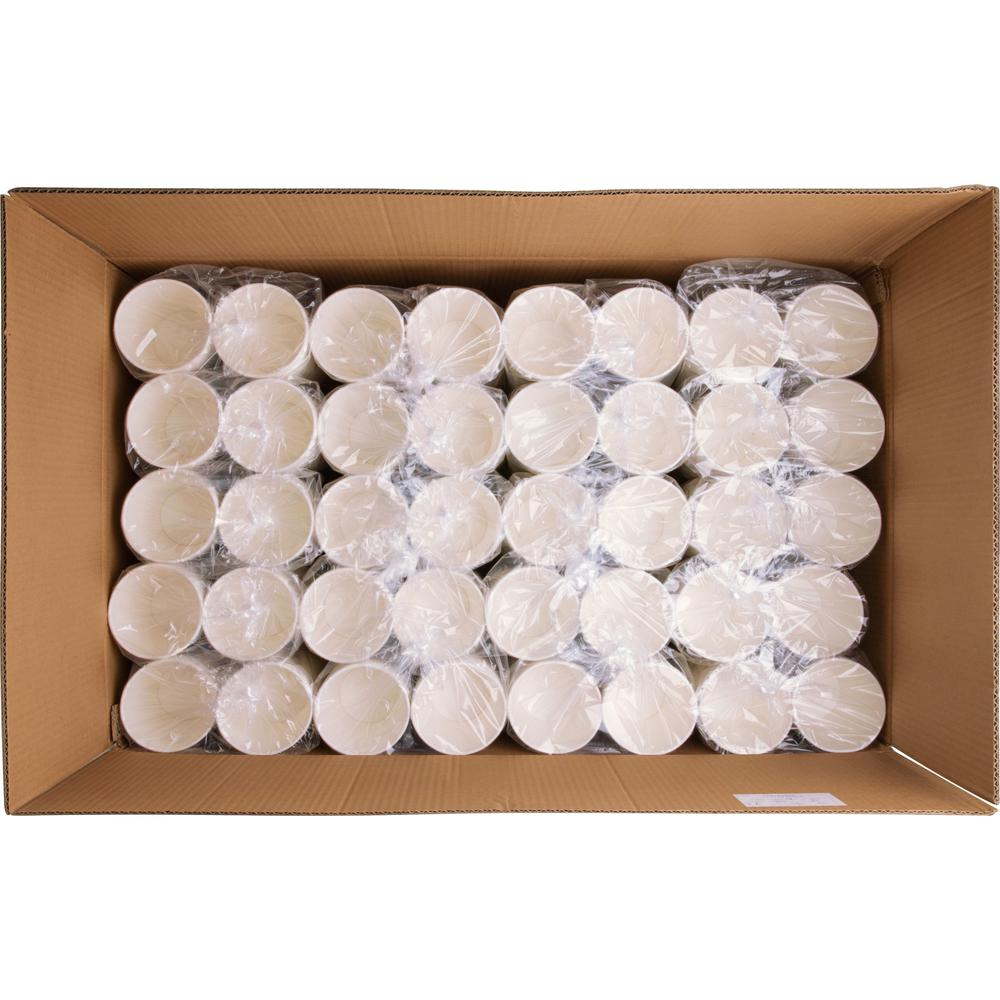 Genuine Joe 10 oz Eco-friendly Paper Cups - 50/Pack - 20/Carton - White