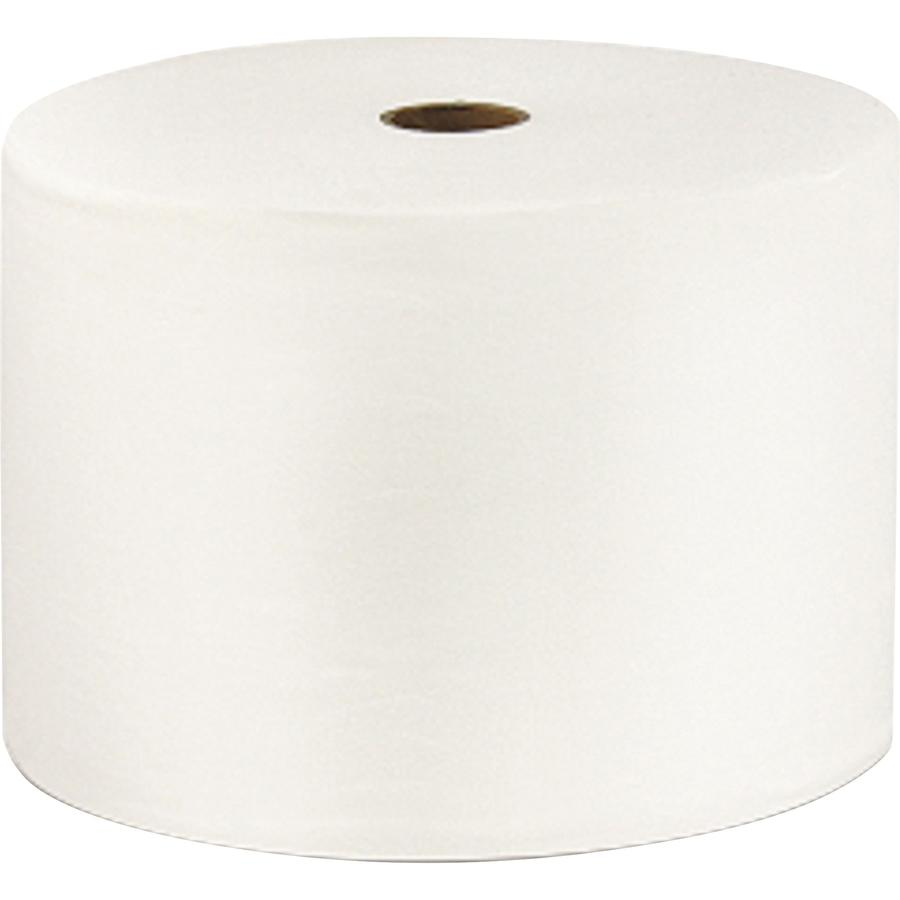 LoCor Bath Tissue - 2 Ply - 1500 Sheets/Roll - White - Eco-friendly, Soft - For Hand - 18 / Carton