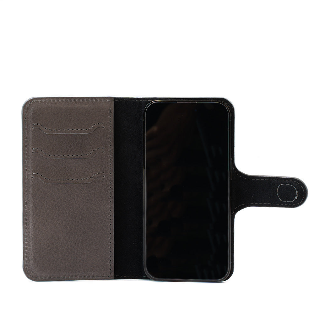 iPhone 14 series Full-Grain Leather Folio Case Wallet with MagSafe - Classic 4.0