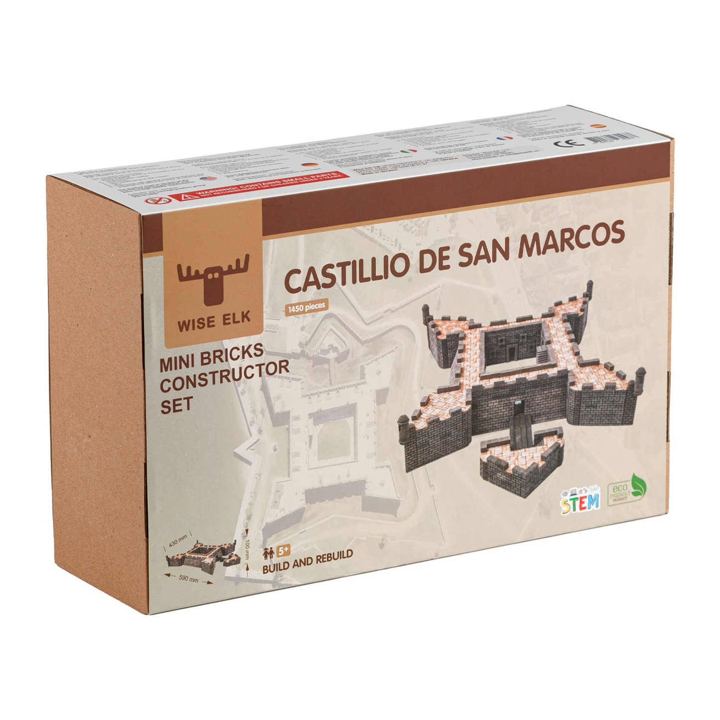 Mini Bricks Construction Set - Castillo De San Marco