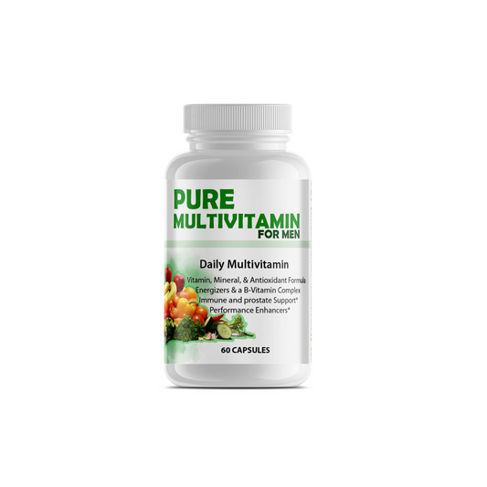 Pure Multi-Vitamins Mens - Essential Nutrients for Men's Health